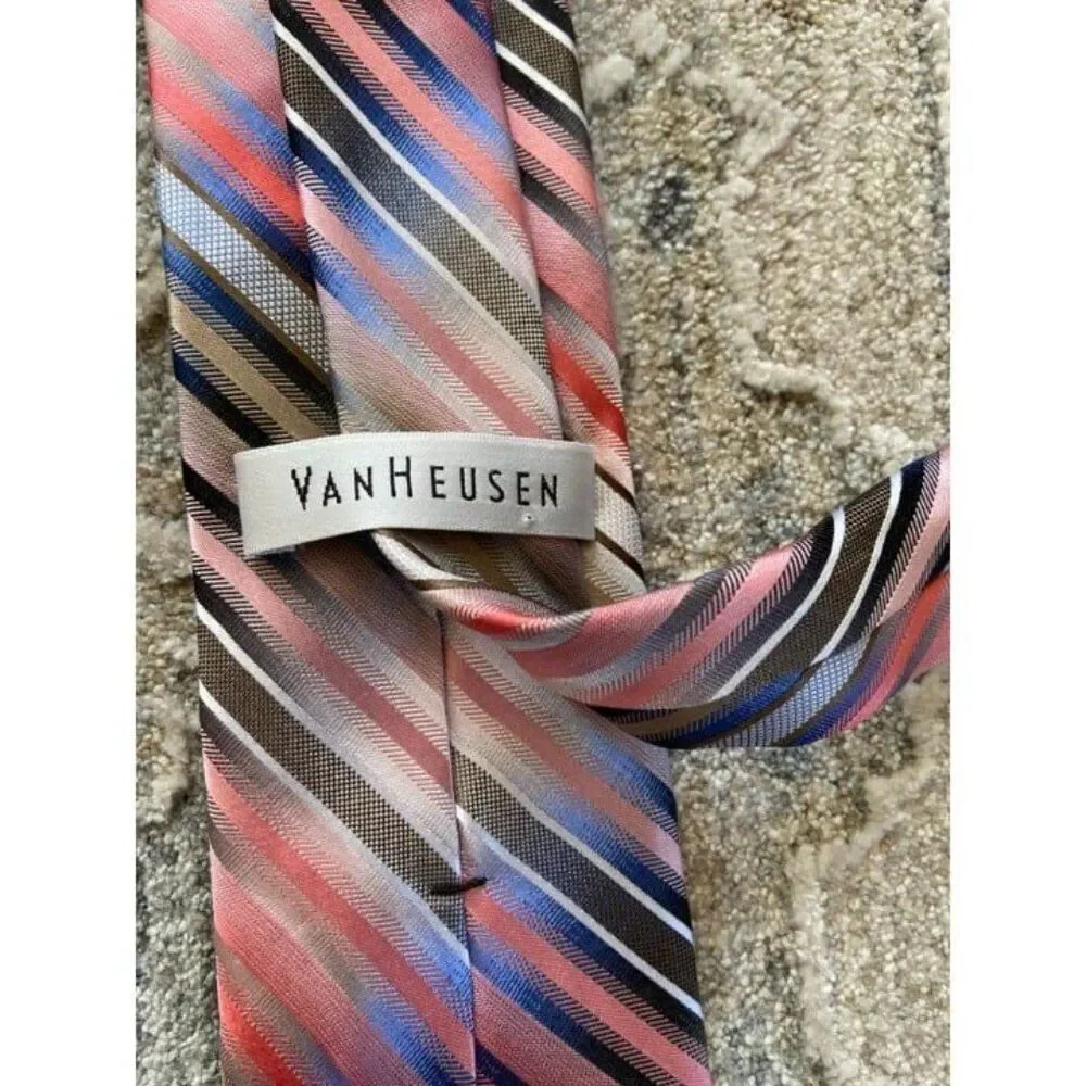 Lot of 5 Designer Ties (Ralph Lauren, Tommy Hilfiger, Nautica)